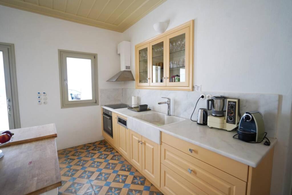 Naousa Home With Full Sea Views ภายนอก รูปภาพ
